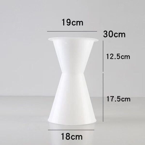 BASE BLANCA PARA RAMOS DE FLORES