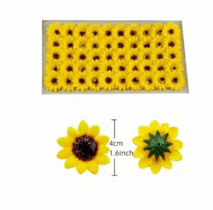 GIRASOLES A BASE DE JABON CAJA 50 UNIDADES