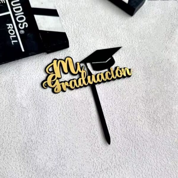 TOPPER DE GRADUACION X12 UNIDADES