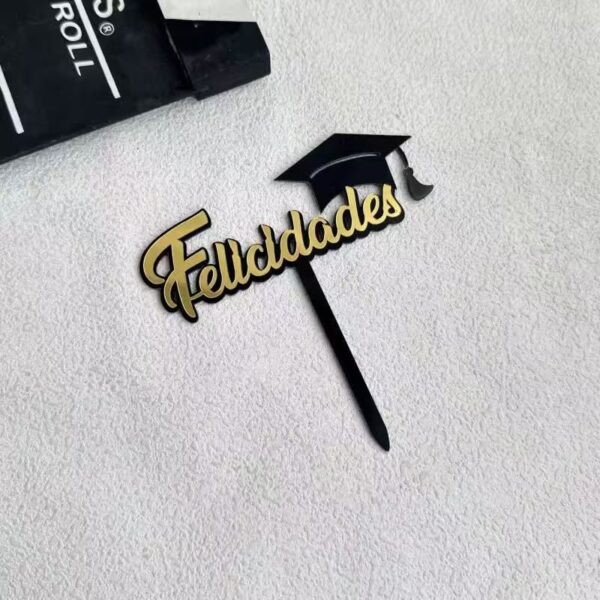 TOPPER DE GRADUACION X12 UNIDADES
