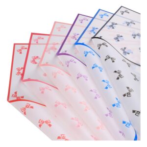 PAPEL COREANO COQUETTE LAZOS - 20 UNIDADES