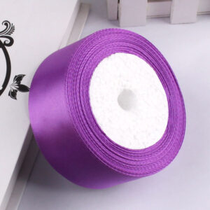 CINTA SATIN MORADO 5 CM / 22 METROS