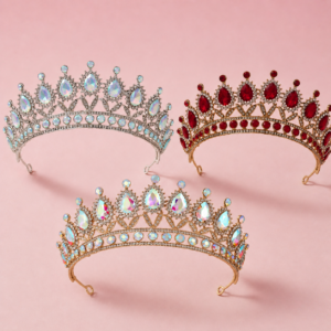 CORONA TIARA  PREMIUM CON PERLAS