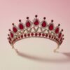 CORONA TIARA  PREMIUM CON PERLAS