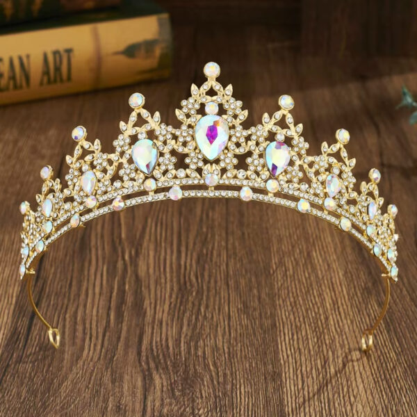 CORONA TIARA METALICA PREMIUM