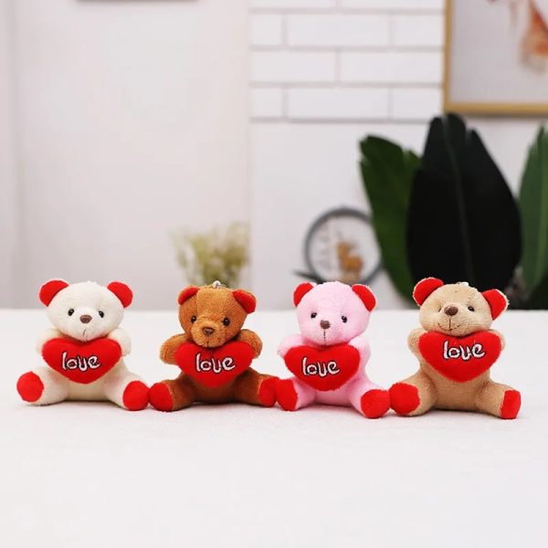 PELUCHE LLAVERO LOVE X 12 UNIDADES