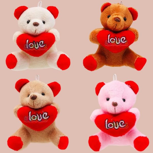 PELUCHE LLAVERO LOVE X 12 UNIDADES