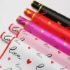 PAPEL COREANO LOVE DE CORAZONES - 20 UNIDADES