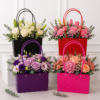 CARTERAS RECTANGULAR CON RELIEVES PARA FLORES X10 UNIDADES
