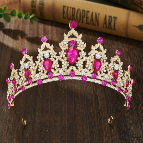 CORONA TIARA METALICA PREMIUM