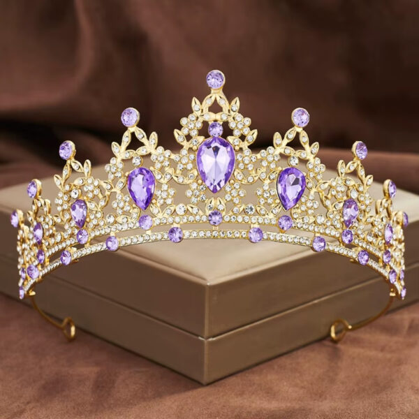 CORONA TIARA METALICA PREMIUM