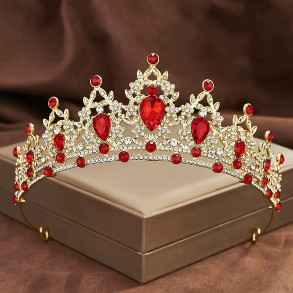CORONA TIARA METALICA PREMIUM