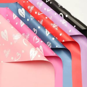 ppal PAPEL COREANO CORAZÓN PINXELADO