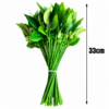 TALLO CON HOJAS PARA FLORES - 50 UNIDADES