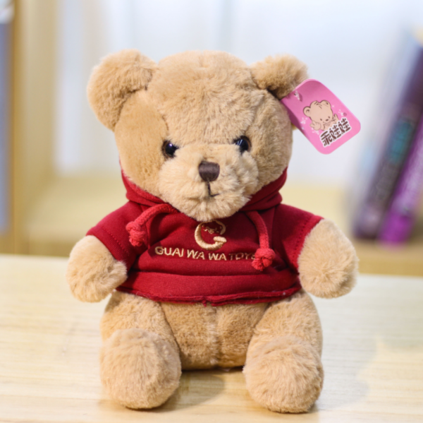 PELUCHE TEDDY CON POLERON X1 UNID