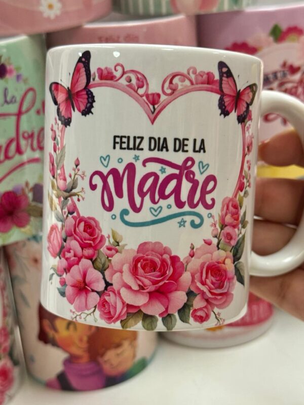 TAZONES DIA DE LA MADRE – 12 UNIDADES