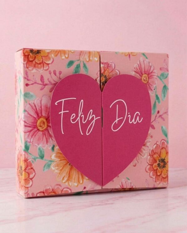 CAJAS BOX RECTANGULAR FELIZ DIA X12 UNIDADES