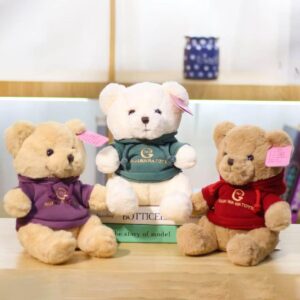 PELUCHE TEDDY CON POLERON X1 UNID