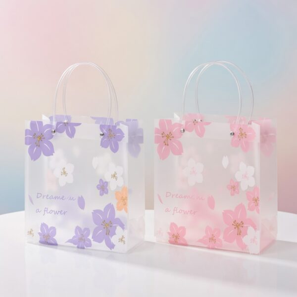 BOLSA PVC CON DISEÑO X 10 UNIDADES - ELEGIR MEDIDA