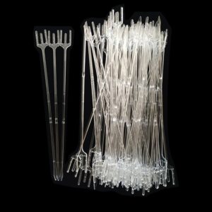 Trident Plástico Para Ramos de Flores x50 Unid